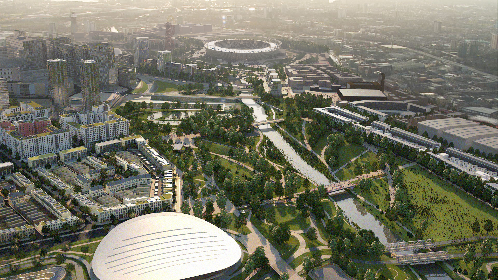 Olympic Legacy Masterplan & Neighbourhood Development, London